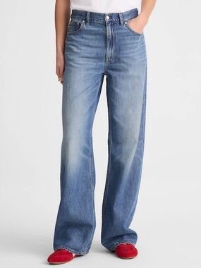 Madewell Women’s Baggy Straight-Leg Jeans 30